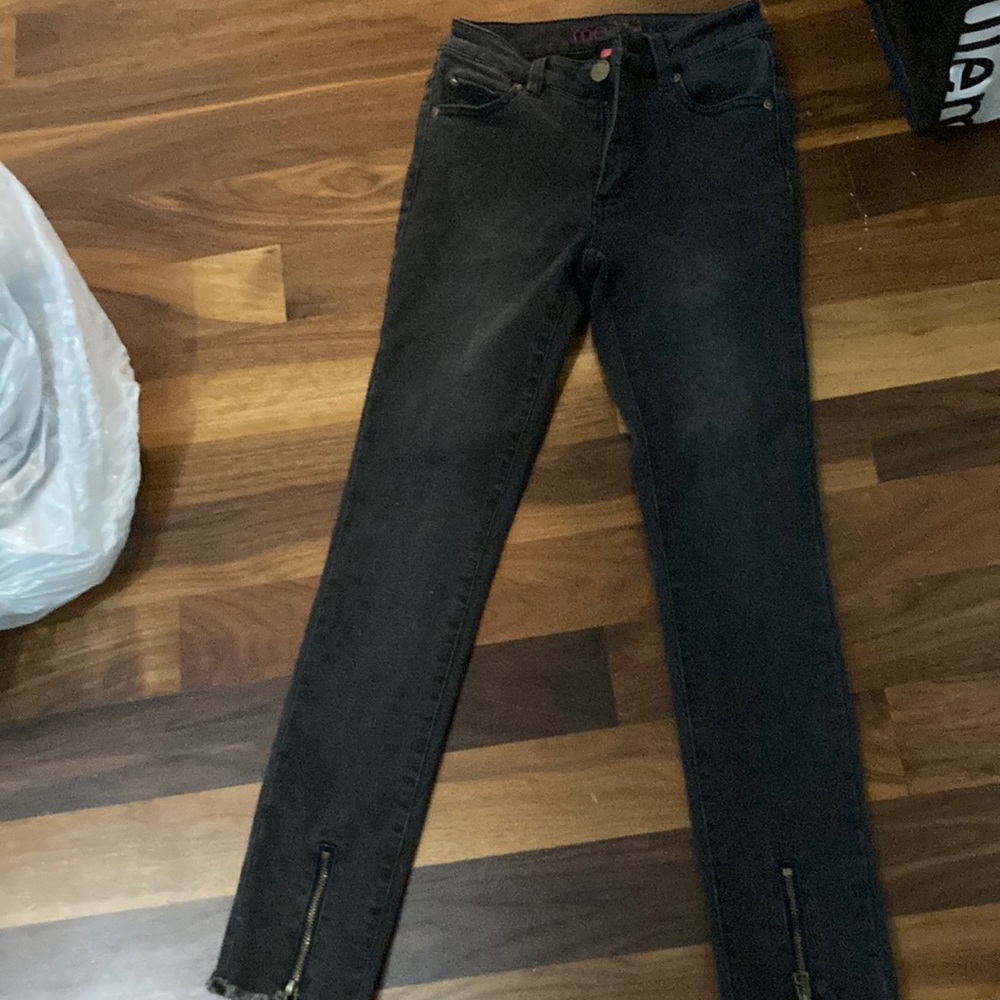 me.n.u size 10 black jeans